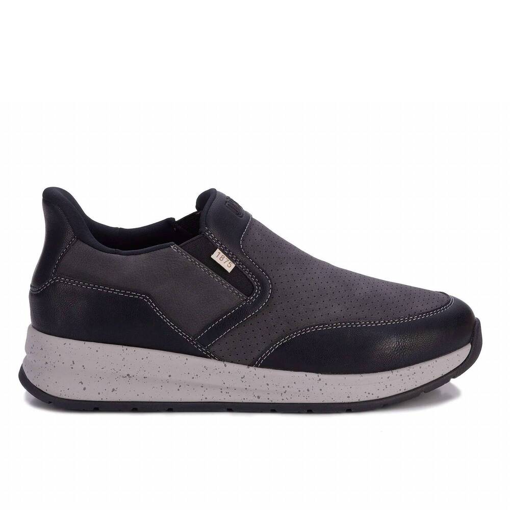 NEW DREW men's caleb slip-on shoes in black nubuck
